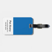 Super Pap Bagagelabel (Achterkant horizontaal)