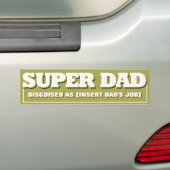 Super Pap Bumpersticker (Op auto)