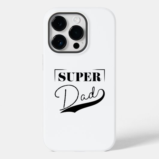 Super Pap Case-Mate iPhone Case (Achterkant)