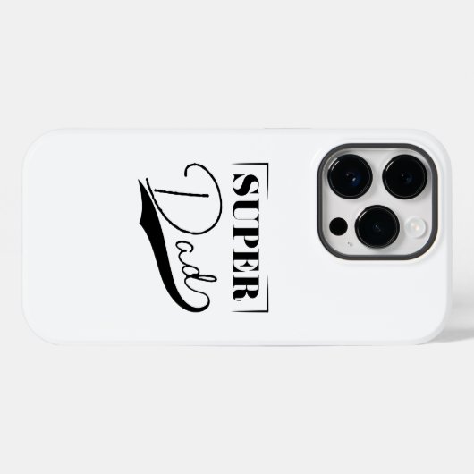 Super Pap Case-Mate iPhone Case (Achterkant (horizontaal))