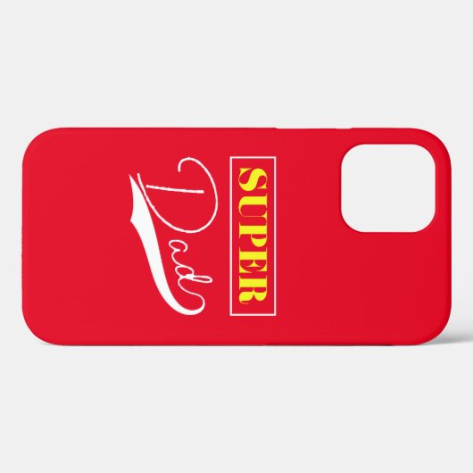 Super Pap Case-Mate iPhone Case (Achterkant (horizontaal))