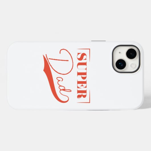 Super Pap Case-Mate iPhone Case (Achterkant (horizontaal))