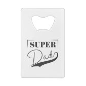 Super Pap Creditkaart Flessenopener (Achterkant)