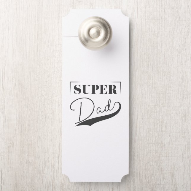 Super Pap Deurhanger (Op knop)