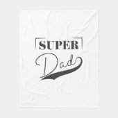 Super Pap Fleece Deken (Voorkant)