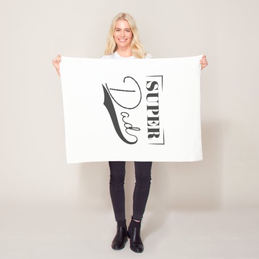 Super Pap Fleece Deken (In situ)