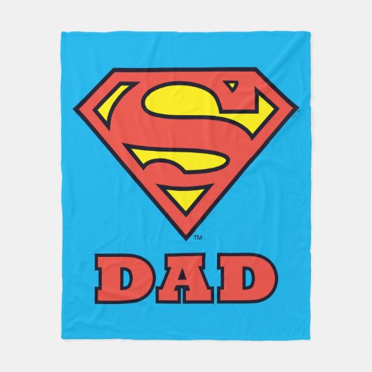 Super Pap Fleece Deken (Voorkant)