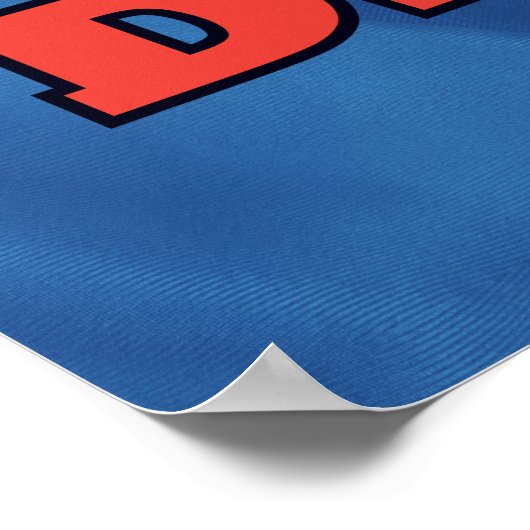 Super Pap Foto Sjabloon Poster (Hoek)