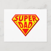 Super Pap - Gelukkige Vaderdag Briefkaart (Voorkant)