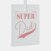 Super Pap Glas Ornament (Voorkant Rechts)