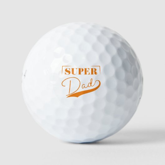 Super Pap Golfballen (Voorkant)