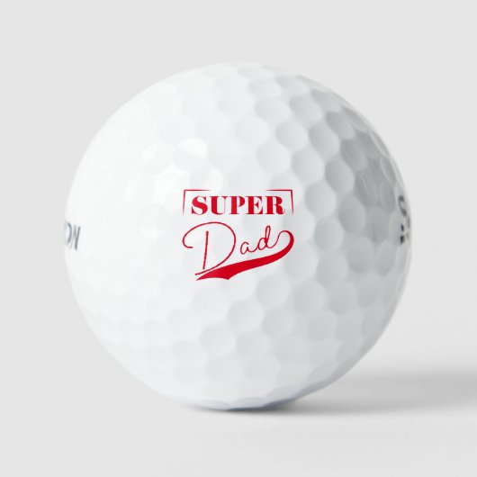 Super Pap Golfballen (Voorkant)