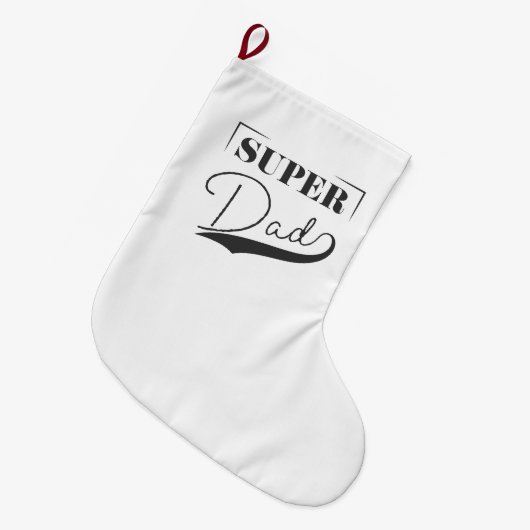 Super Pap Grote Kerstsok (Voorkant (Hangend))