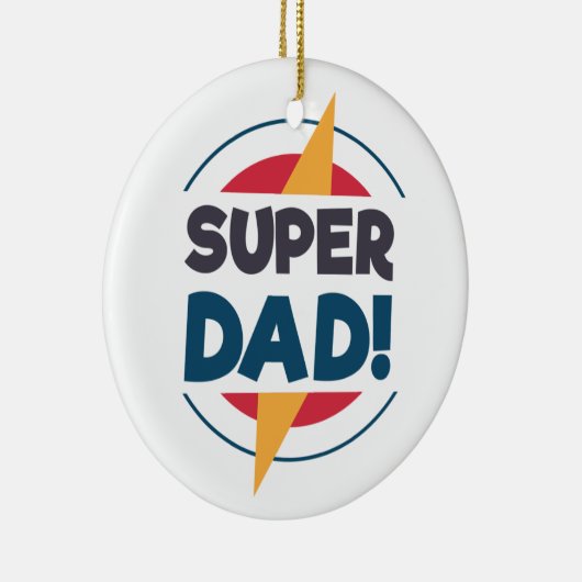 Super Pap Happy Vaderdag | ORNAMENT (Rechts)
