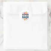 Super Pap Happy Vaderdag | STICKER (Tas)