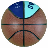 Super Pap in neonblauw en donkerblauw Basketbal (Rechts)