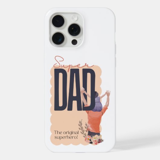 Super Pap iPhone Hoesje (Achterkant)