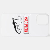 Super Pap iPhone Hoesje (Achterkant horizontaal)