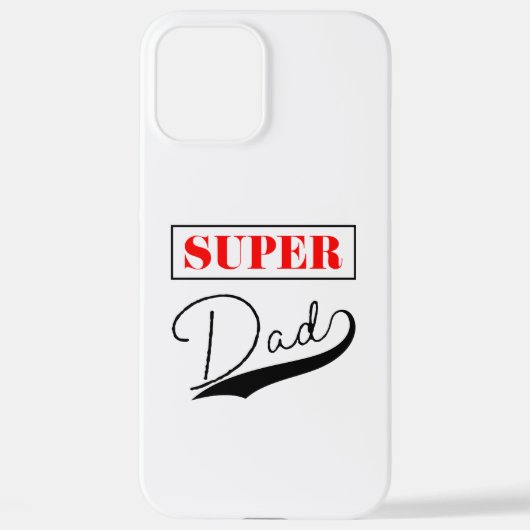 Super Pap iPhone Hoesje (Achterkant)