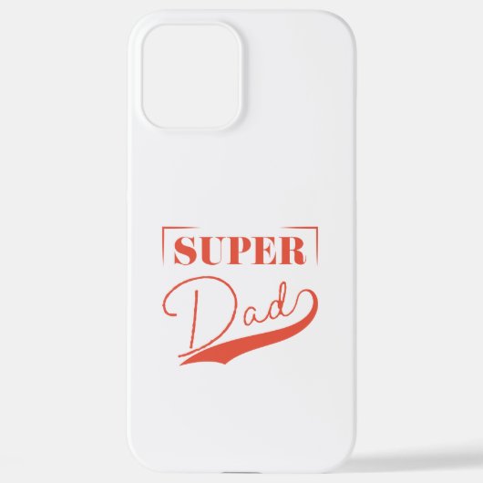 Super Pap iPhone Hoesje (Achterkant)