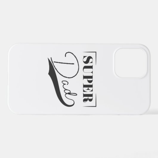 Super Pap iPhone Hoesje (Achterkant horizontaal)