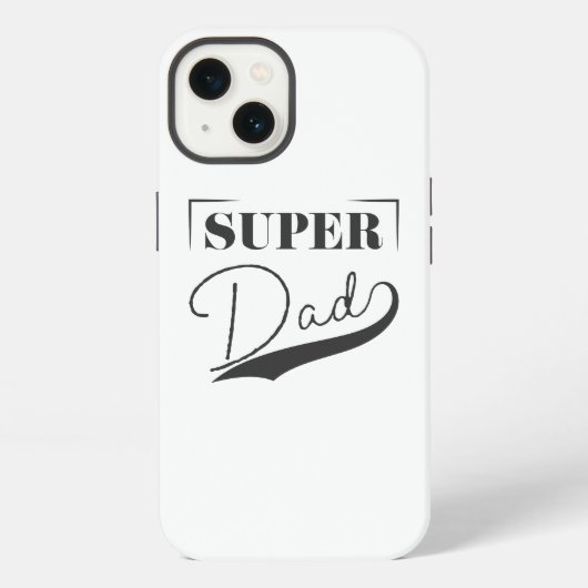 Super Pap iPhone Hoesje (Achterkant)