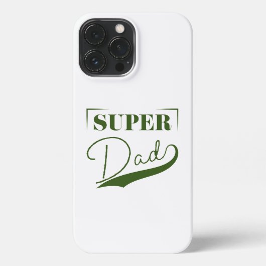Super Pap iPhone Hoesje (Achterkant)