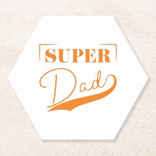 Super Pap Kartonnen Onderzetters (Voorkant)