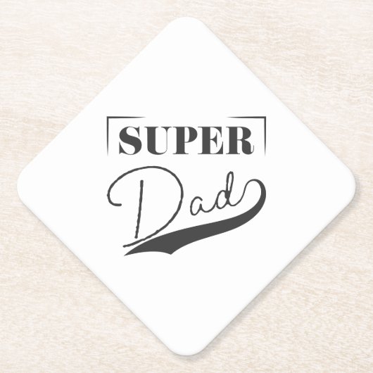 Super Pap Kartonnen Onderzetters (Voorkant)