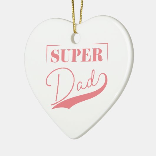 Super Pap Keramisch Ornament (Links)