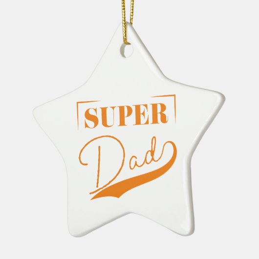 Super Pap Keramisch Ornament (Links)