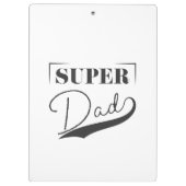 Super Pap Klembord (Achterkant)