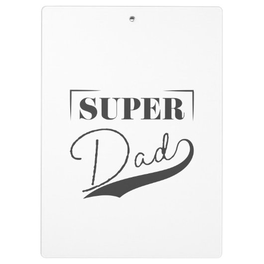 Super Pap Klembord (Achterkant)