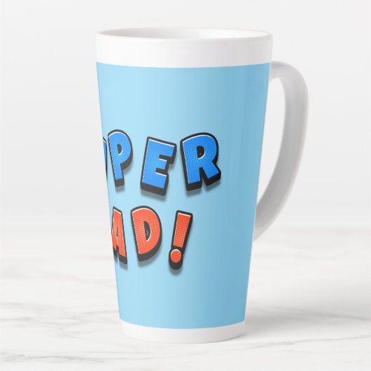 Super Pap Latte Mok (Rechterhoek)