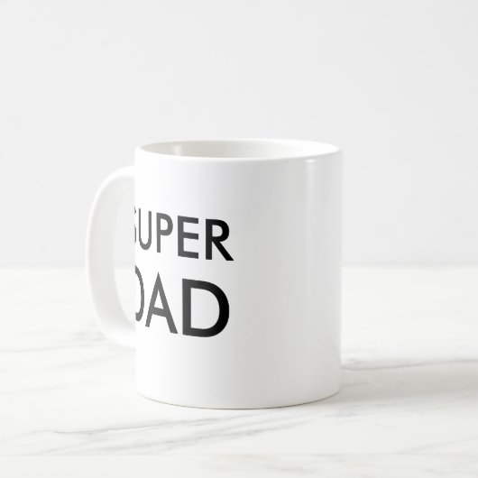 Super Pap Mok | Daggeschenk vader (Voorkant links)