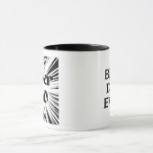 Super Pap Mok, Superhero Thema, Cadeau voor Vader Mok (Midden)