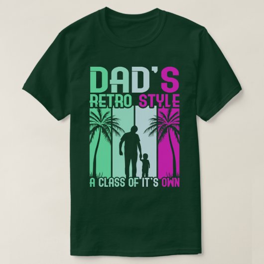 Super Pap Papa Beste Pap Papa Vaders Dag 4 T-shirt (Design voorkant)