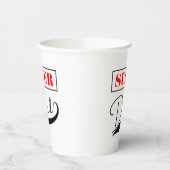 Super Pap Papieren Bekers (Links)