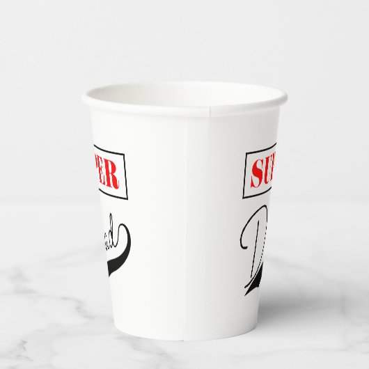 Super Pap Papieren Bekers (Rechts)