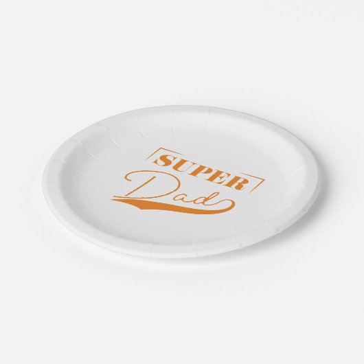 Super Pap Papieren Bordje (Gekanteld)