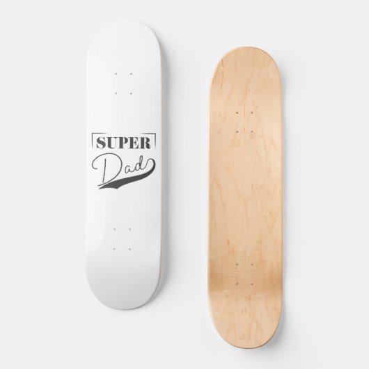Super Pap Persoonlijk Skateboard (Voorkant)