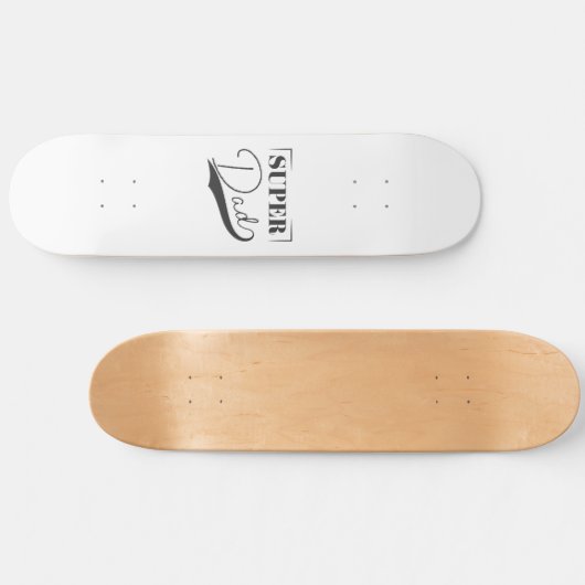 Super Pap Persoonlijk Skateboard (Horizontaal)