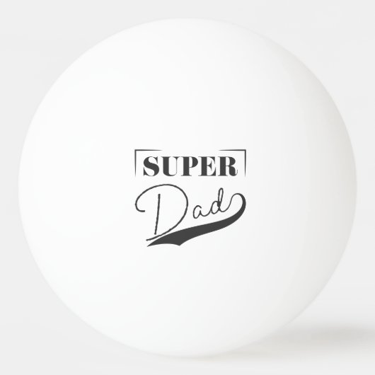 Super Pap Pingpongbal (Achterkant)