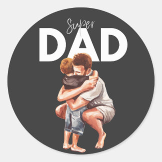 Super Pap Ronde Sticker