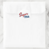 Super Pap Ronde Sticker (Tas)