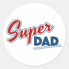 Super Pap Ronde Sticker