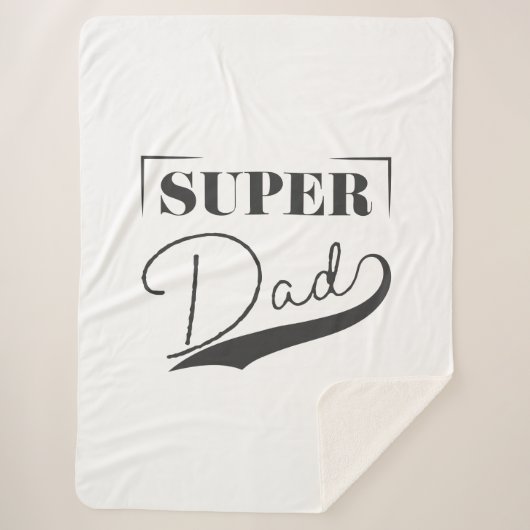 Super Pap Sherpa Deken (Voorkant)