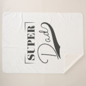 Super Pap Sherpa Deken (Voorkant (horizontaal))