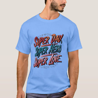 Super Pap shirt, vaders dag grappig super hero vad T-shirt