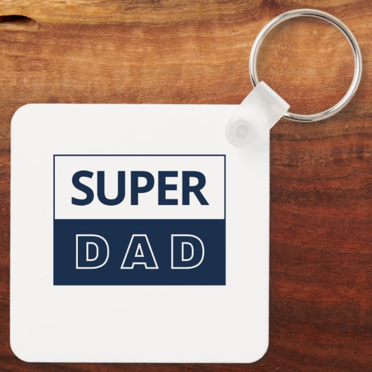 Super Pap Sleutelhanger (Achterkant)